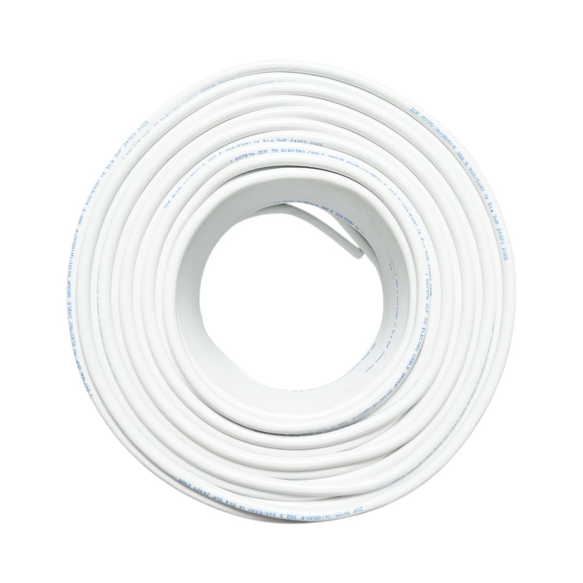 Cavo elettrico MYYM 3Gx2,5mm rame H05VV-F, 300-500V rotolo 100m