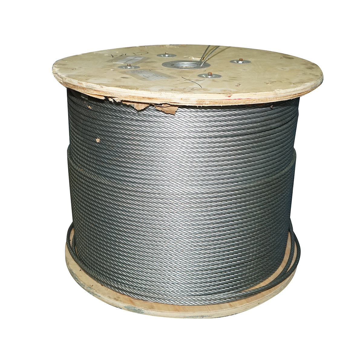 Cavo per verricello in acciaio 6x25 fi 11mm con anima metallica, 1000m/rotolo