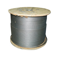 Cavo per verricello in acciaio 6x25 fi 11mm con anima metallica, 1000m/rotolo