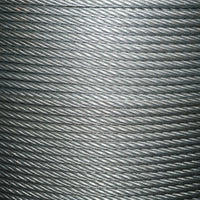 Cavo per verricello in acciaio 6x25 fi 11mm con anima metallica, 1000m/rotolo