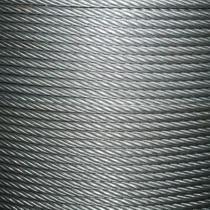 Cavo per verricello in acciaio 6x25 fi 11mm con anima metallica, 1000m/rotolo