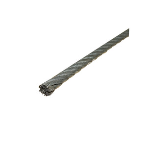 Cavo per verricello in acciaio 6x25 fi 11mm con anima metallica, 1000m/rotolo