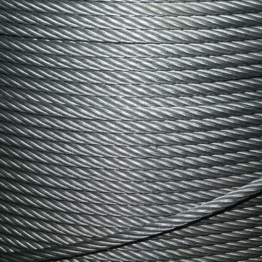 Cavo per verricello in acciaio 6x25 fi 13mm con anima metallica, 1000m/rotolo