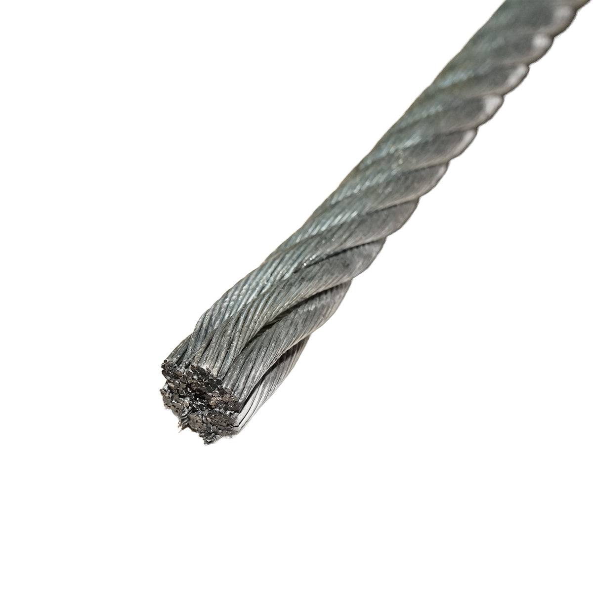 Cavo per verricello in acciaio 6x25 fi 13mm con anima metallica, 1000m/rotolo