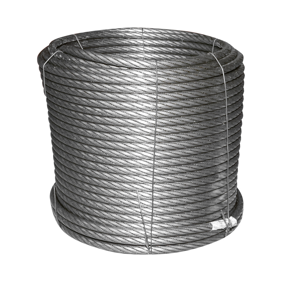 Cavo per verricello in acciaio 6x25, Ø 13mm, 0,95kg/1m, con anima metallica, 40m/rotolo