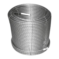 Cavo per verricello in acciaio 6x25, Ø 13mm, 0,95kg/1m, con anima metallica, 40m/rotolo