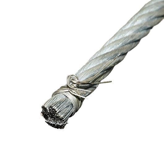 Cavo per verricello in acciaio 6x37 fi 14mm con anima metallica, 1000m/rotolo