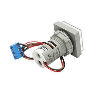 Contatore digitale a LED bianco 0-999999, 220V/380V AC Ø 22mm Breckner Germany