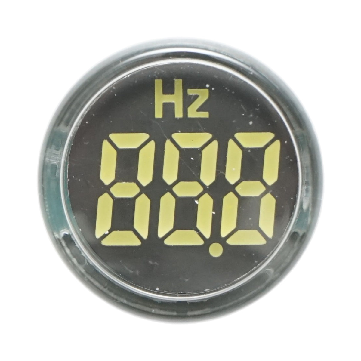 Indicatore di frequenza digitale amperometro LED bianco 0-99Hz Ø 22mm Breckner Germany
