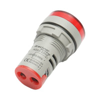 Indicatore di frequenza digitale amperometro LED rosso 0-99Hz Ø 22mm Breckner Germany