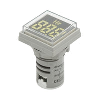Indicatore di frequenza digitale LED bianco 0-99Hz Ø 22mm Breckner Germany