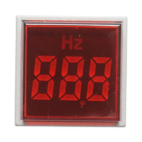 Indicatore di frequenza digitale LED rosso 0-99Hz Ø 22mm Breckner Germany