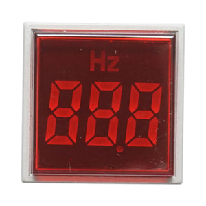 Indicatore di frequenza digitale LED rosso 0-99Hz Ø 22mm Breckner Germany