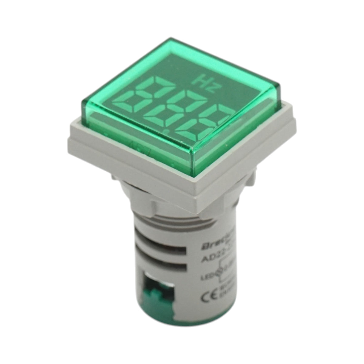 Indicatore di frequenza digitale LED verde 0-99Hz Ø 22mm Breckner Germany