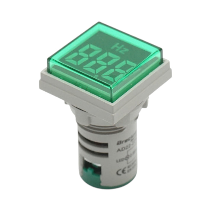 Indicatore di frequenza digitale LED verde 0-99Hz Ø 22mm Breckner Germany
