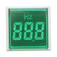Indicatore di frequenza digitale LED verde 0-99Hz Ø 22mm Breckner Germany
