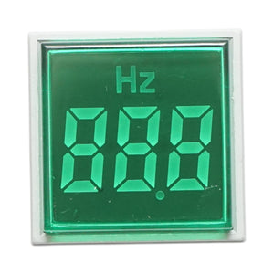 Indicatore di frequenza digitale LED verde 0-99Hz Ø 22mm Breckner Germany
