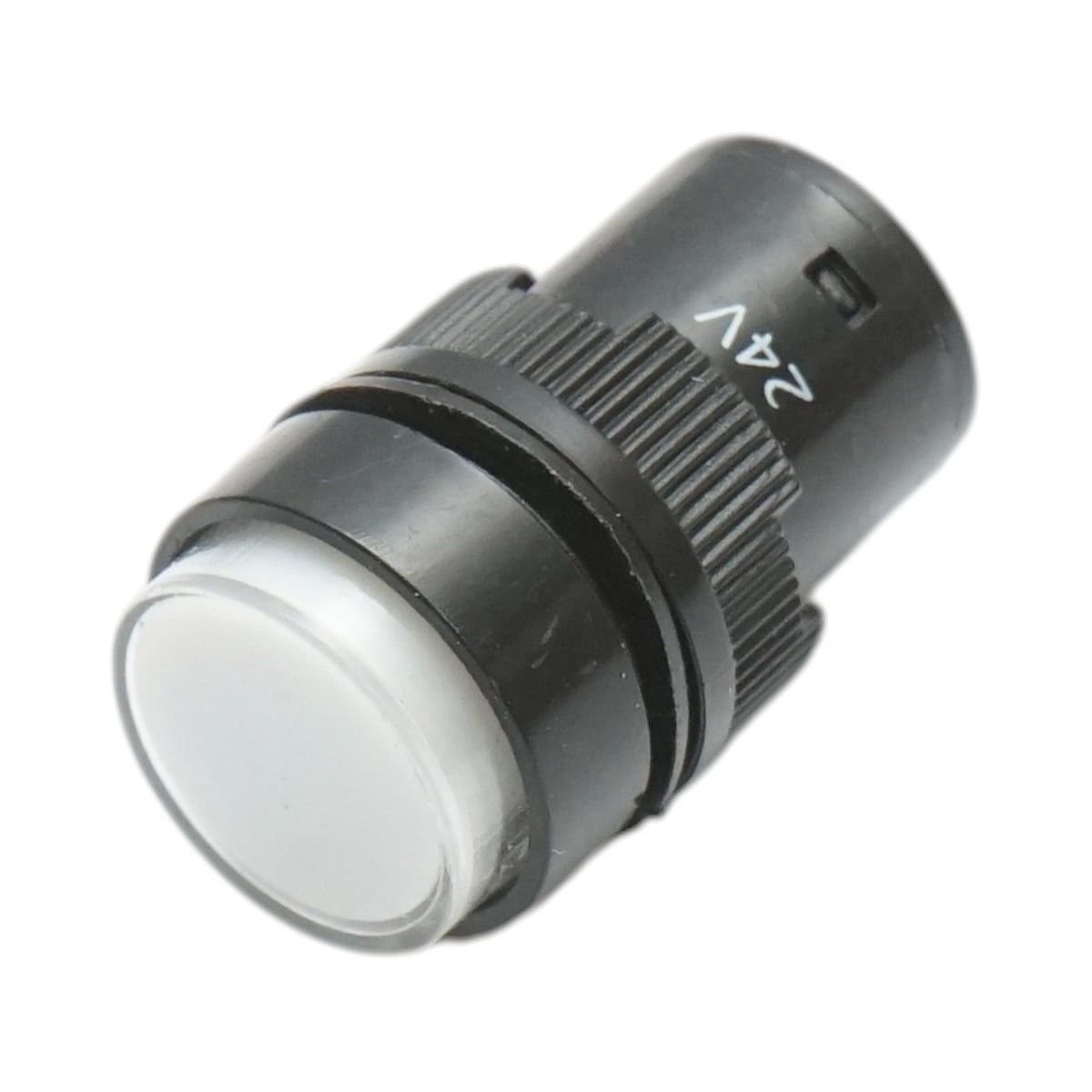 Indicatore di segnale industriale LED bianco 24V Ø 16mm Breckner Germany