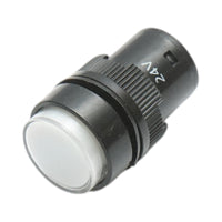 Indicatore di segnale industriale LED bianco 24V Ø 16mm Breckner Germany