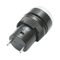 Indicatore di segnale industriale LED bianco 24V Ø 16mm Breckner Germany