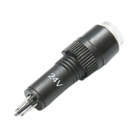 Indicatore di segnale industriale LED bianco 24V Ø 8mm Breckner Germany