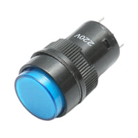 Indicatore di segnale industriale LED blu 220V Ø 16mm Breckner Germany