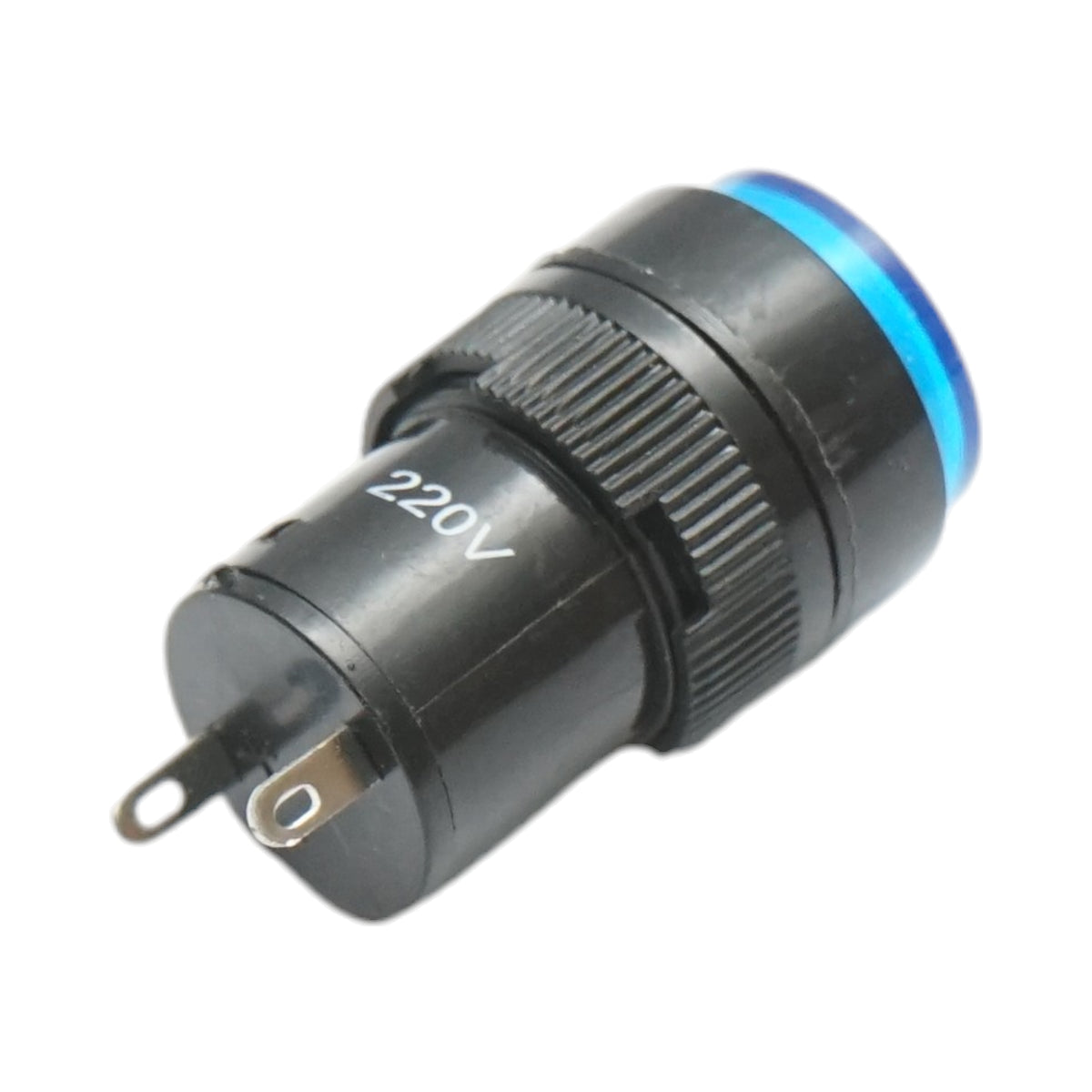 Indicatore di segnale industriale LED blu 220V Ø 16mm Breckner Germany