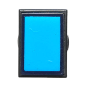 Indicatore di segnale industriale LED blu 220V Ø 16mm quadrato Breckner Germany