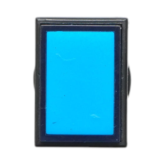 Indicatore di segnale industriale LED blu 220V Ø 16mm quadrato Breckner Germany