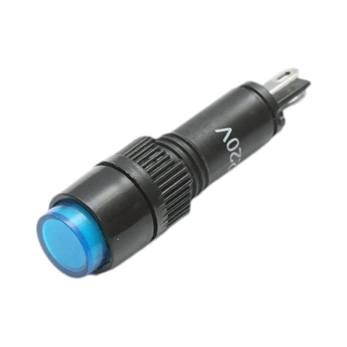 Indicatore di segnale industriale LED blu 220V Ø 8mm Breckner Germany