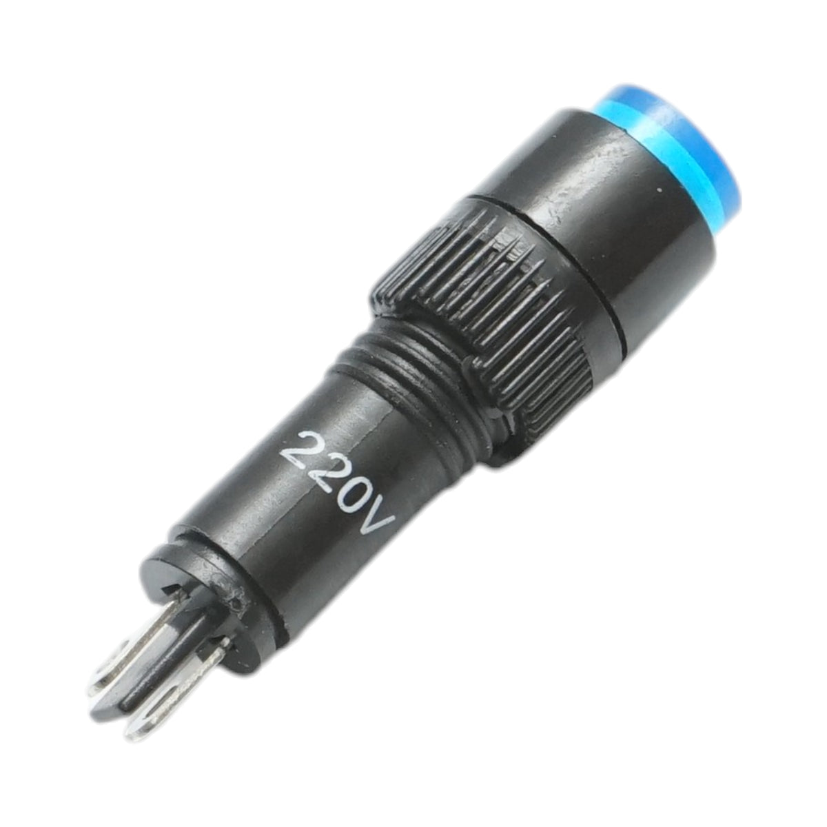 Indicatore di segnale industriale LED blu 220V Ø 8mm Breckner Germany