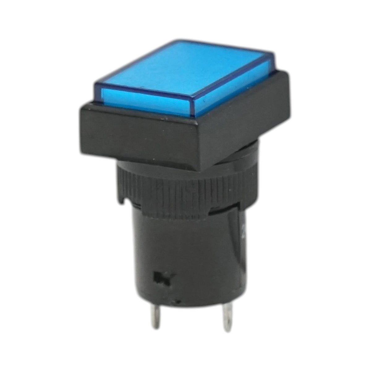 Indicatore di segnale industriale LED blu 24V Ø 16mm quadrato Breckner Germany