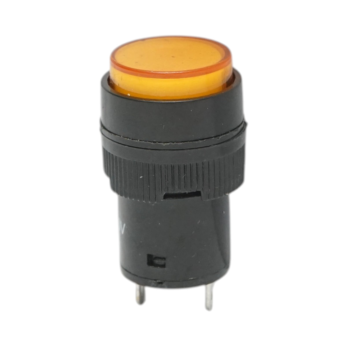 Indicatore di segnale industriale LED giallo 220V Ø 16mm Breckner Germany