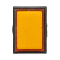 Indicatore di segnale industriale LED giallo 220V Ø 16mm quadrato Breckner Germany