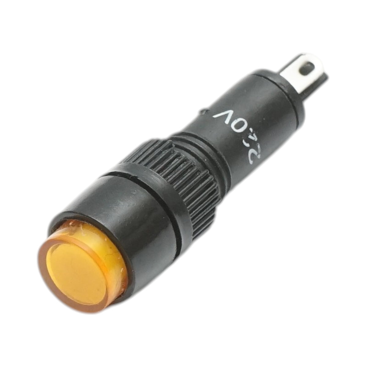 Indicatore di segnale industriale LED giallo 220V Ø 8mm Breckner Germany