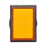 Indicatore di segnale industriale LED giallo 24V Ø 16mm quadrato Breckner Germany