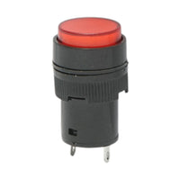 Indicatore di segnale industriale LED rosso 220V Ø 16mm Breckner Germany