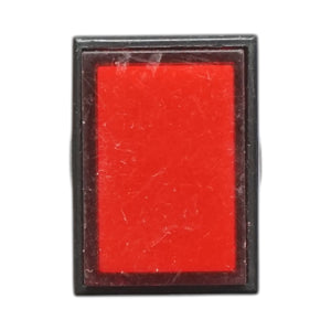 Indicatore di segnale industriale LED rosso 220V Ø 16mm quadrato Breckner Germany