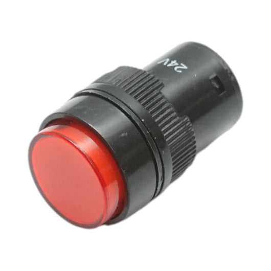 Indicatore di segnale industriale LED rosso 24V Ø 16mm Breckner Germany