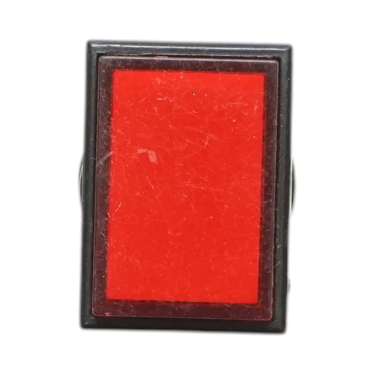 Indicatore di segnale industriale LED rosso 24V Ø 16mm quadrato Breckner Germany