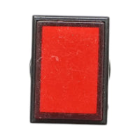 Indicatore di segnale industriale LED rosso 24V Ø 16mm quadrato Breckner Germany