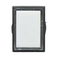 Indicatore di segnale LED industriale bianco 220V Ø 16mm quadrato Breckner Germany