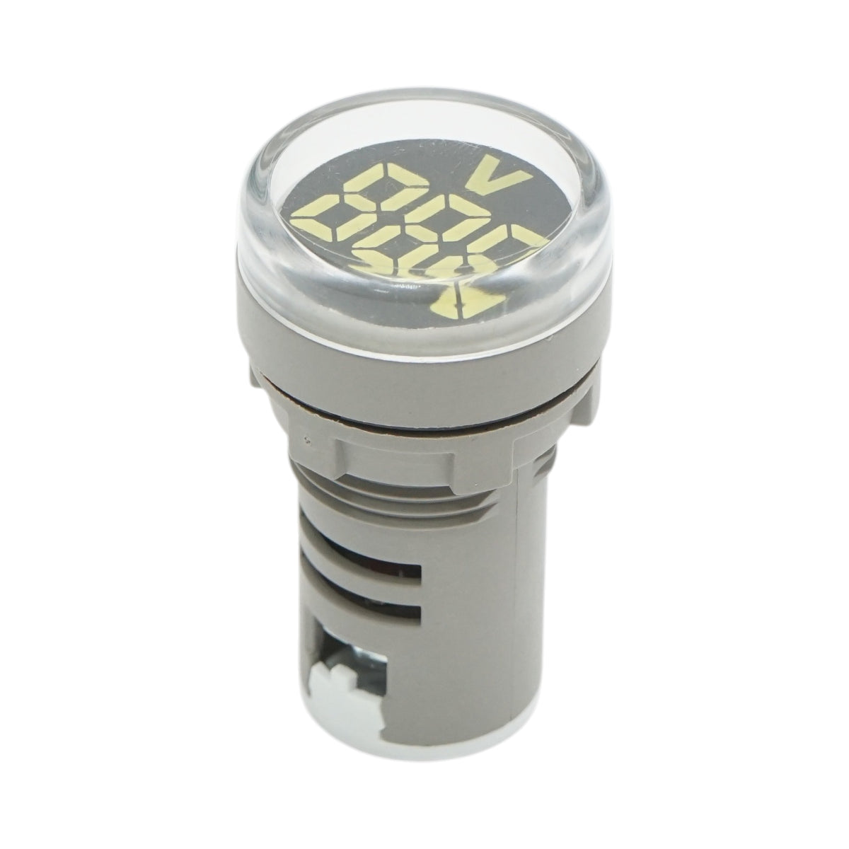 Indicatore digitale amperometro a LED bianco 50-500V AC Ø 22mm Breckner Germany