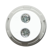 Indicatore digitale amperometro a LED bianco 50-500V AC Ø 22mm Breckner Germany