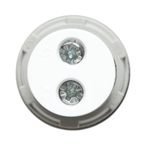 Indicatore digitale amperometro a LED bianco 50-500V AC Ø 22mm Breckner Germany