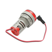 Indicatore digitale amperometro a LED rosso 0-100A, 220V/380V Ø 22mm Breckner Germany