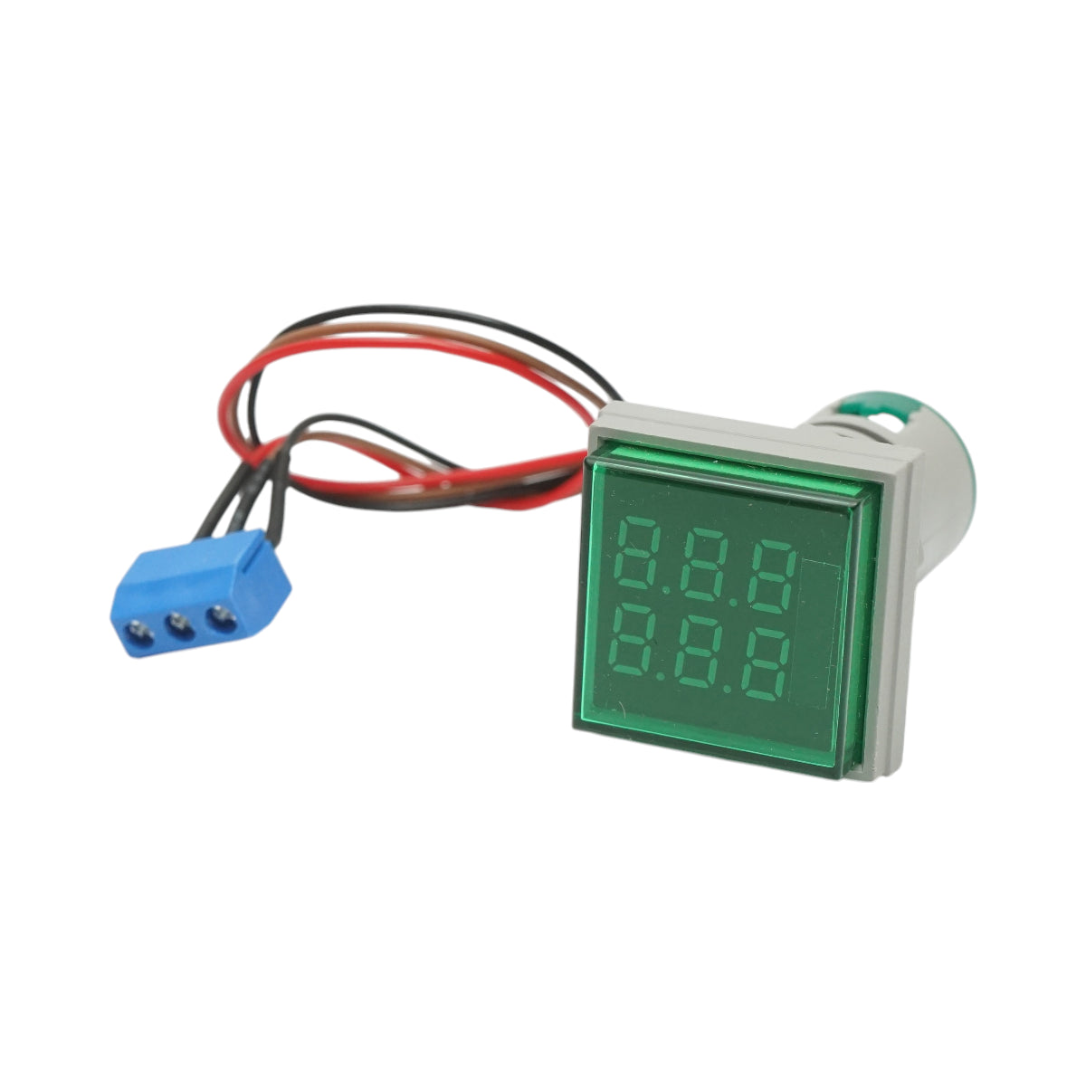 Indicatore digitale contatore LED verde 0-999999, 220V/380V AC Ø 22mm Breckner Germany