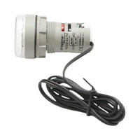 Indicatore digitale di temperatura con sonda LED bianca 220V/380V AC Ø 22mm Breckner Germany