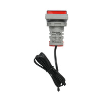 Indicatore digitale di temperatura con sonda LED rossa 220V/380V AC Ø 22mm Breckner Germany