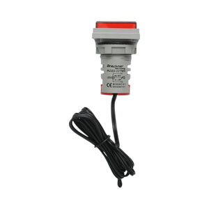 Indicatore digitale di temperatura con sonda LED rossa 220V/380V AC Ø 22mm Breckner Germany